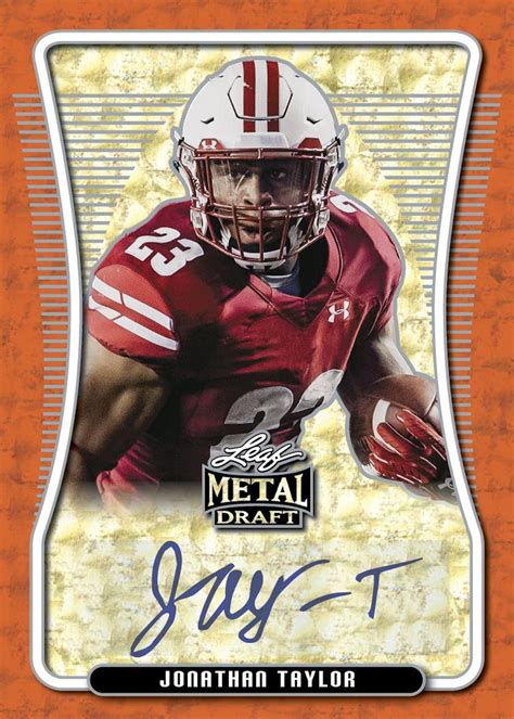 2020 leaf metal draft football hobby box|2020 leaf metal draft football cards.